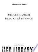 Memorie storiche della città di Napoli