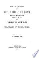 Memorie storiche della città e dell'antico ducato della Mirandola