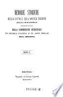 Memorie storiche della citta e dell'antico ducato della Mirandola ; pubblicate per cura della commissione municipale di storia patria e di arti belle della Mirandola