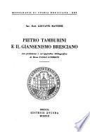 Memorie storiche della diocesi di Brescia: Pietro Tamburini e il Giansenismo bresciano