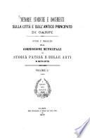 Memorie storiche e documenti sulla città e sull' antico principato di Carpi
