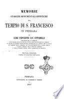 Memorie storiche-monumentali-artistiche del tempio di S. Francesco in Ferrara Luigi Napoleone Cittadella