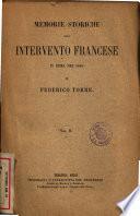 Memorie storiche sull'intervento francese in Roma nel 1849 di Federico Torre