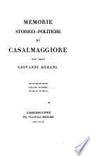 Memorie Storico-Politiche di Casalmaggiore