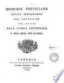 Memorie trevigiane sulla tipografia del secolo XV.
