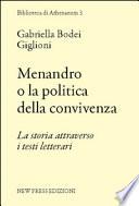Menandro, o, La politica della convivenza