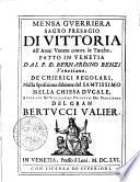 MENSA GVERRIERA