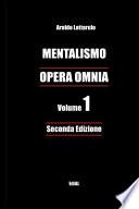 Mentalismo - Opera Omnia Vol. 1 - Seconda Edizione
