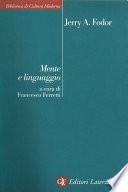 Mente e linguaggio