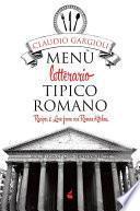 Menù letterario tipico romano