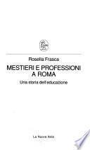 Mestieri e professioni a Roma