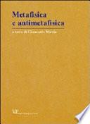 Metafisica e antimetafisica