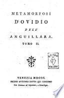 Metamorfosi d'Ovidio dell'Anguillara. Tomo 1. [-6. !] - Venezia presso Antonio Zatta qu. Giacomo, 1799-1801