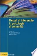 Metodi di intervento in psicologia di comunità