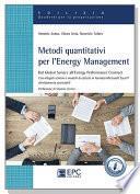 Metodi quantitativi per l'energy management
