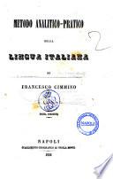 Metodo analitico-pratico della lingua italiana di Francesco Cimmino