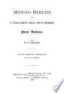 Metodo Berlitz per l'insegnamento delle lingue moderne
