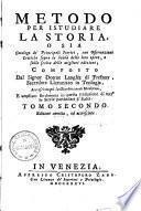 Metodo per istudiare la storia