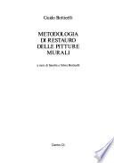 Metodologia di restauro delle pitture murali