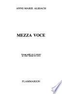 Mezza voce