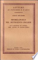 Michelangelo nel Settecento inglese