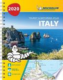 Michelin Italy Tourist and Motoring Atlas 2020