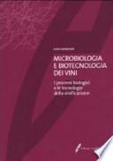 Microbiologia e biotecnologia dei vini
