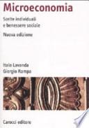 Microeconomia. Scelte individuali e benessere sociale