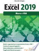 Microsoft Excel 2019 - Macro e VBA