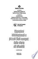 Migrazioni internazionali e piccoli stati europei