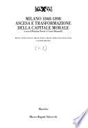 Milano 1848-1898: Tra un regno e l'altro ; Il governo di Milano ; La società milanese
