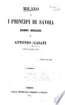 Milano e i principi di Savoia