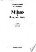 Milano e il suo territorio