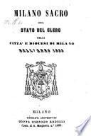 Milano sacro Almanacco