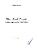 Mileva Maric Einstein