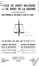 Military Law and Law of War Review