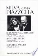 Milva canta Piazzolla voice and piano