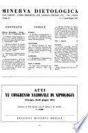 Minerva dietologica