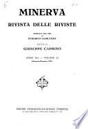 Minerva rassegna internazionale