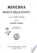 Minerva rassegna internazionale