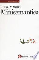 Minisemantica dei linguaggi non verbali e delle lingue