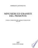 Minusieri ed ebanisti del Piemonte