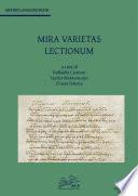 Mira varietas lectionum