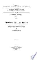 Miracoli di Zarʼa Buruk