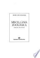 Miscel·lània zoològica