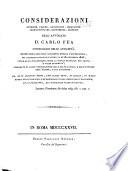 Miscellanea antiquario-idraulica dell'avvocato D. Carlo Fea ...