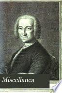 Miscellanea (Classic Reprint)