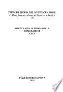 Miscellanea di storia delle esplorazioni