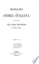 Miscellanea di storia italiana