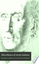 Miscellanea di storia italiana